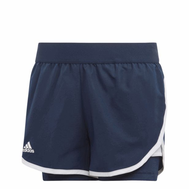 Girls Young Climalite Short (navy)