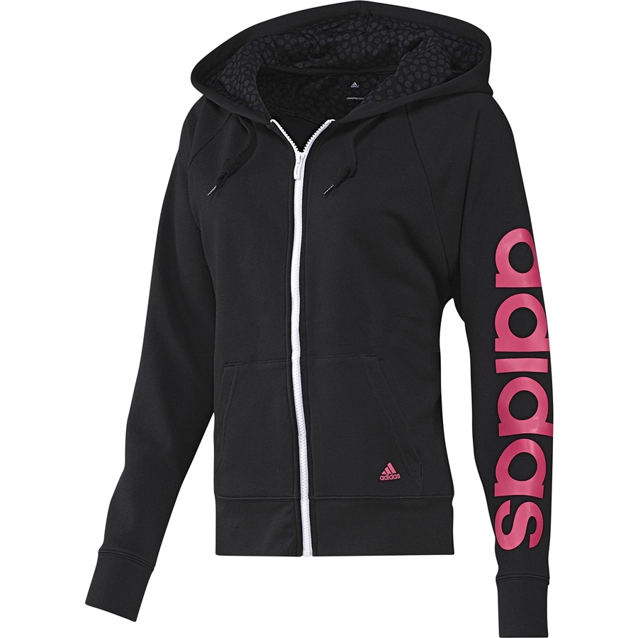 Sudadera adidas rosa y negra top
