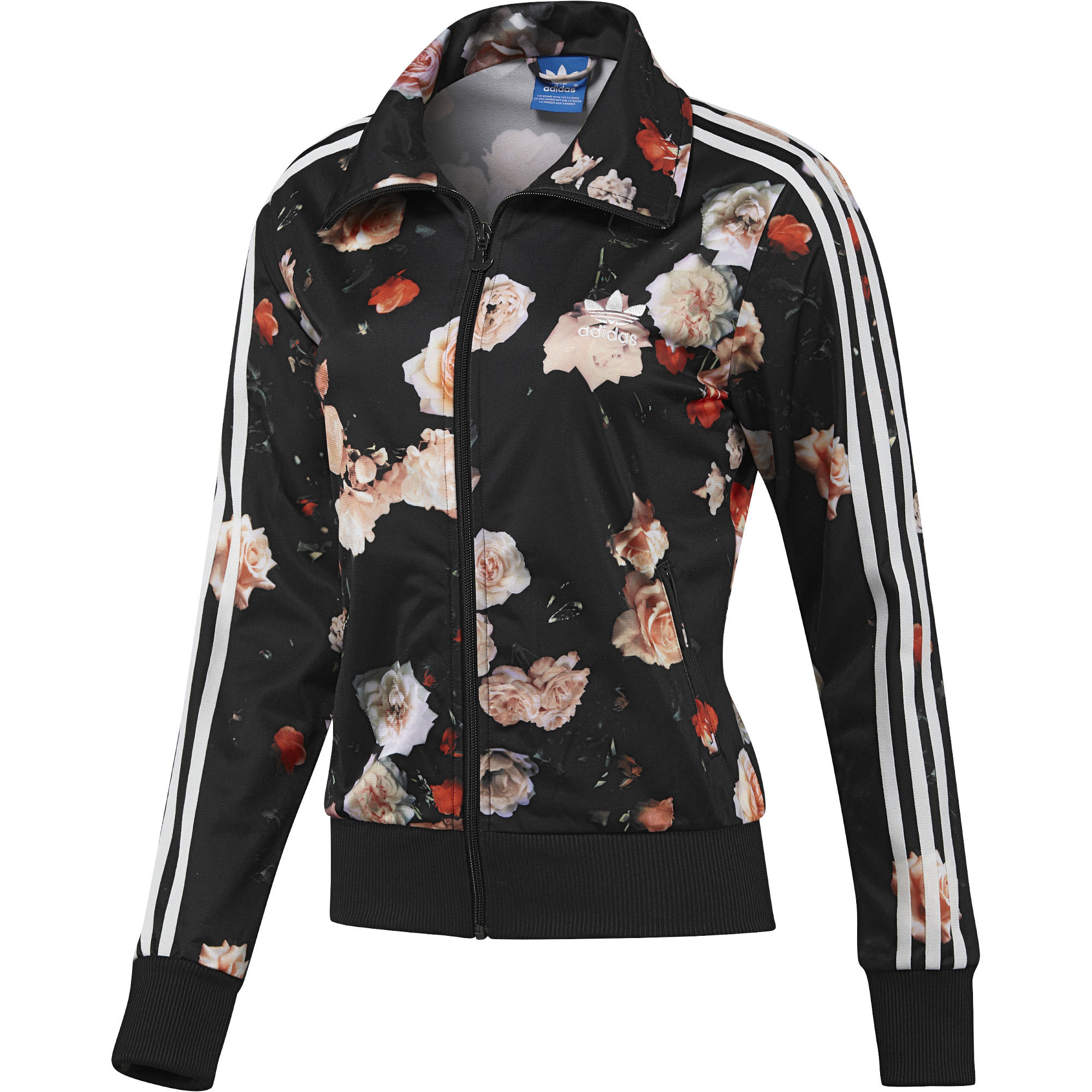 Independientemente llegada Pericia Adidas Original Chaqueta New Firebird TT Mujer (negro)