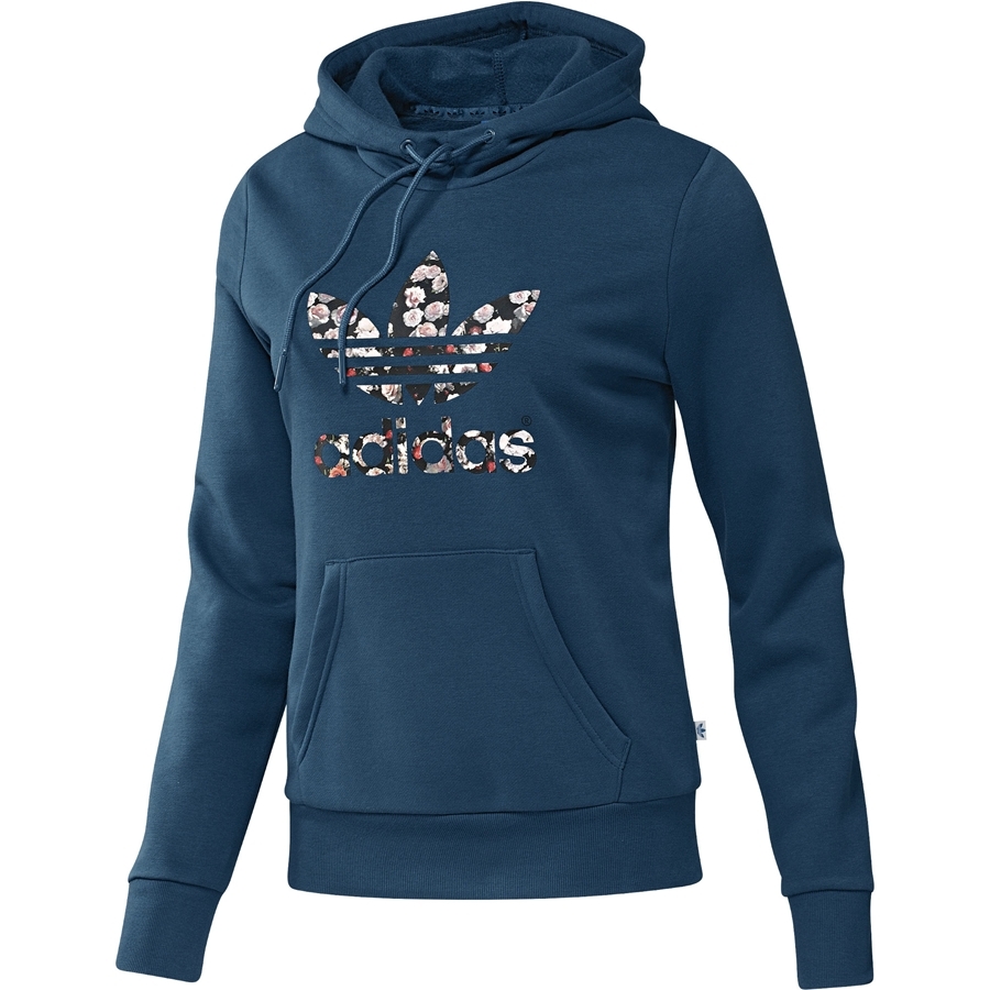 Serafín franja Decremento Adidas Originals Sudadera Mujer Trefoil Logo (tribe blue)