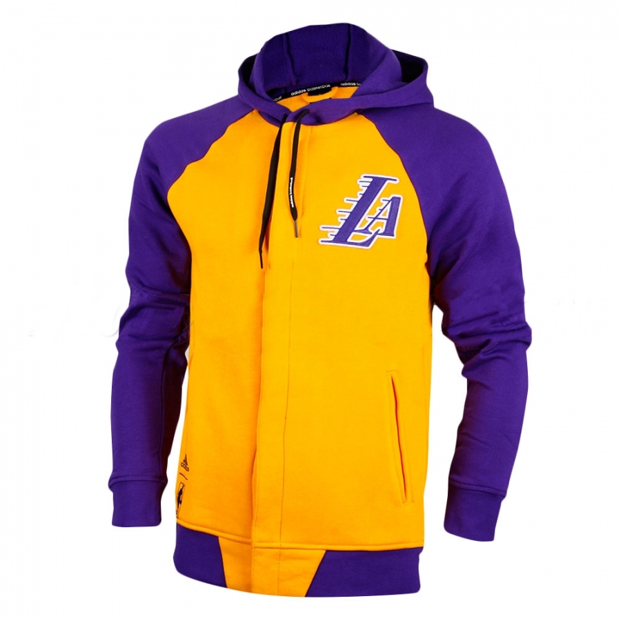 sudadera de los lakers adidas