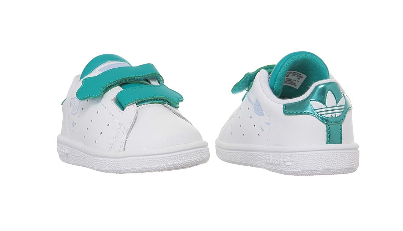 Adidas Stan Smith Adikids L (Blanco/Verde)