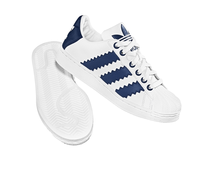 Adidas Ultrastar XL (28-35) (Blanco/Marino)