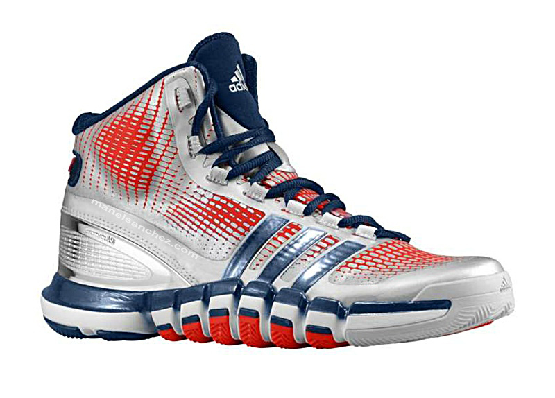 Adidas Adipure "John Wall" (gris/rojo/negro/blanco)