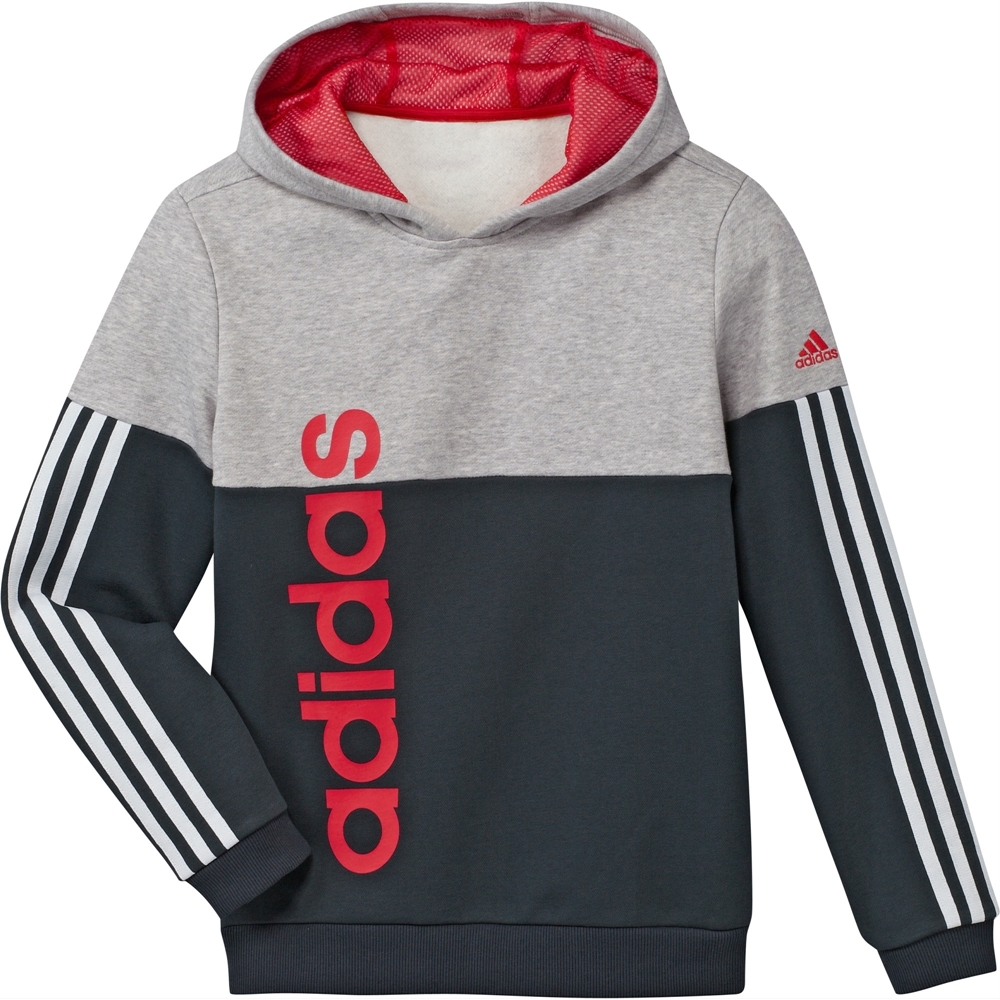 libro de texto Carnicero abajo Adidas Sudadera Niño Recharged Logo (gris/plomo)