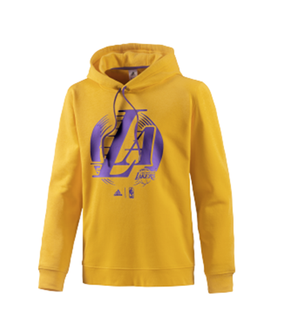 Derivar En realidad patrocinador Adidas Sudadera NBA Angeles Lakers (amarillo/purpura)