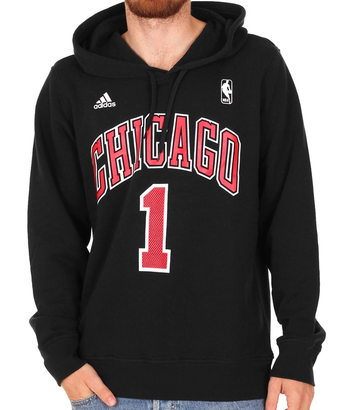 Adidas Sudadera Time Player Rose Nº 1 negro/rojo)