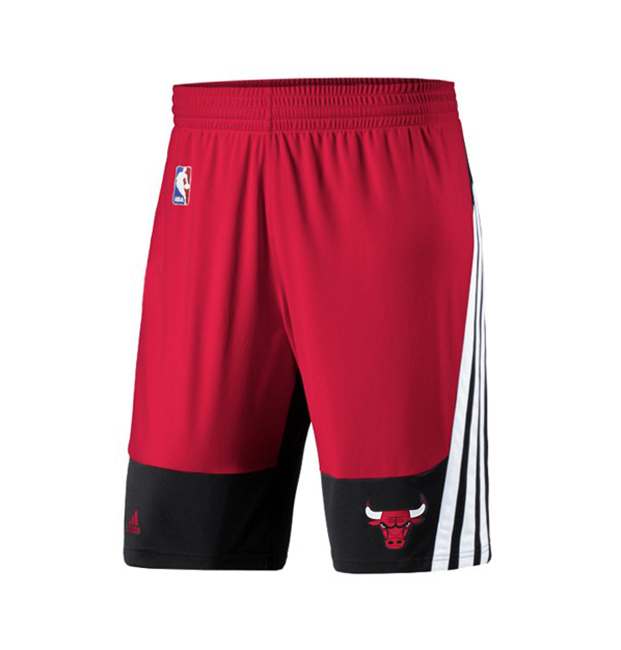 Observación hígado Colonos Adidas Short NBA Chicago Bulls (rojo/negro/blanco)