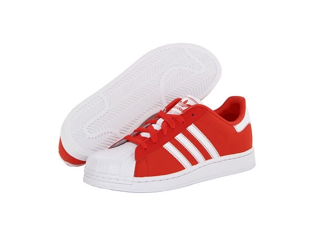 adidas superstar blanco con rojo