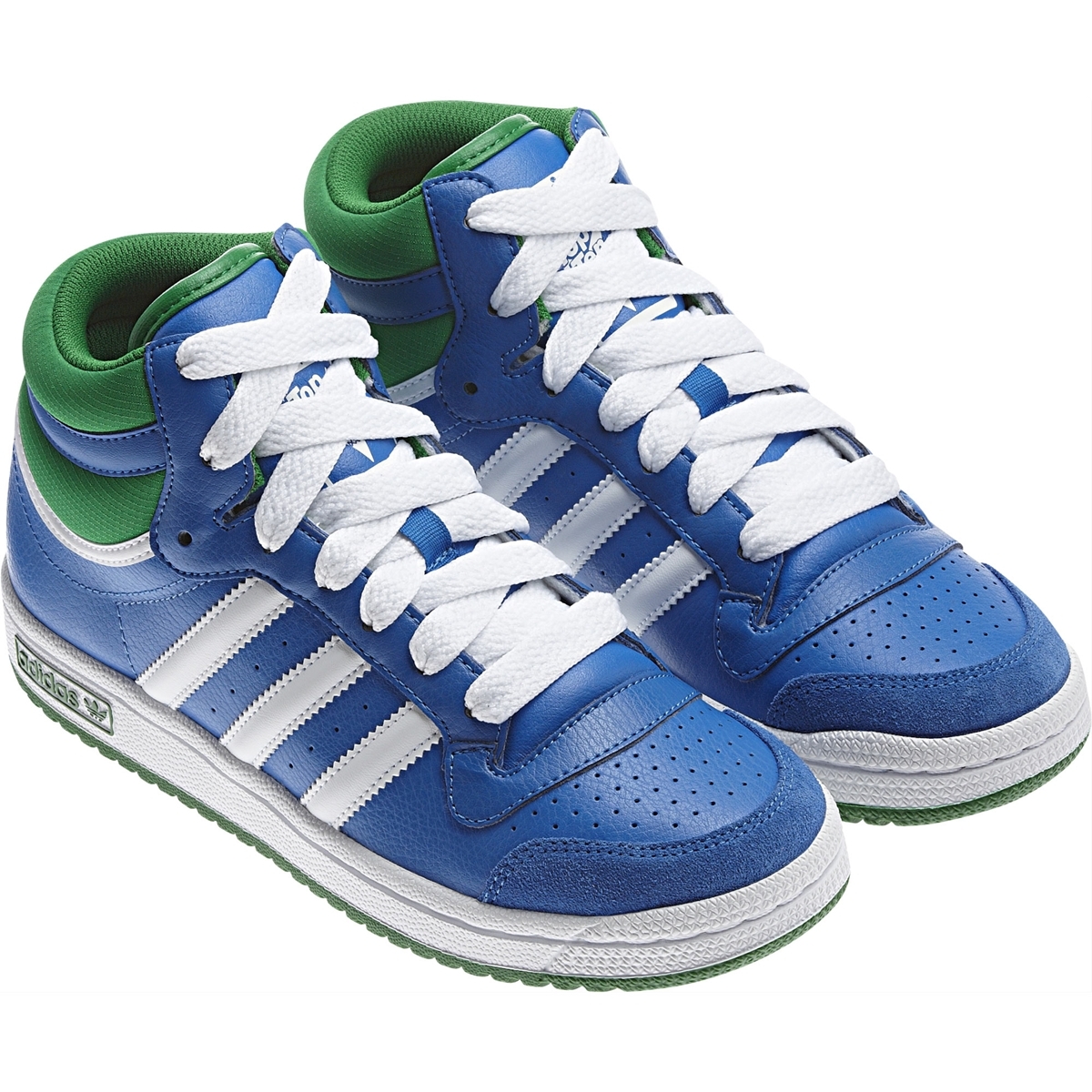 adidas azul con verde