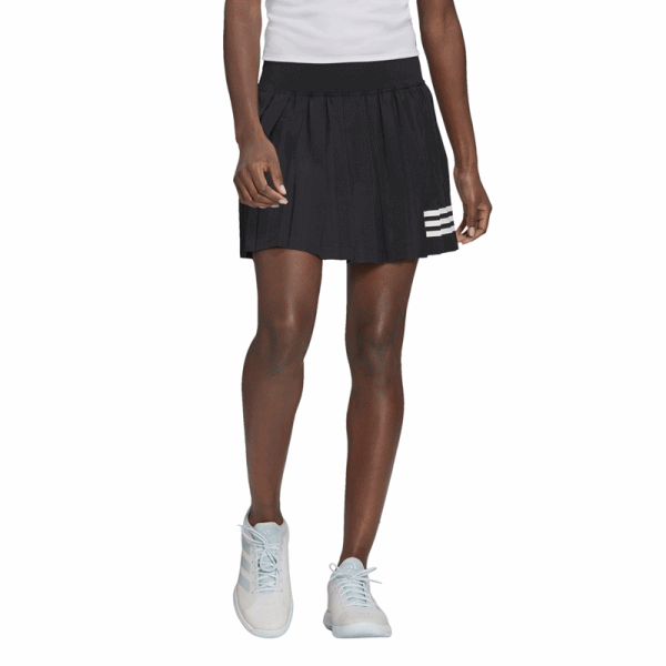 oxígeno Hostal Festival Adidas Club Pleated Tennis Skirt (black) - manelsanchez.com