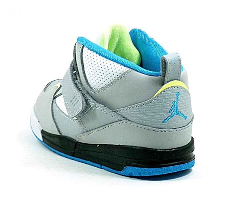 Jordan Flight 45 High (TD) (20-27) (016/gris/azul/lima/negro)