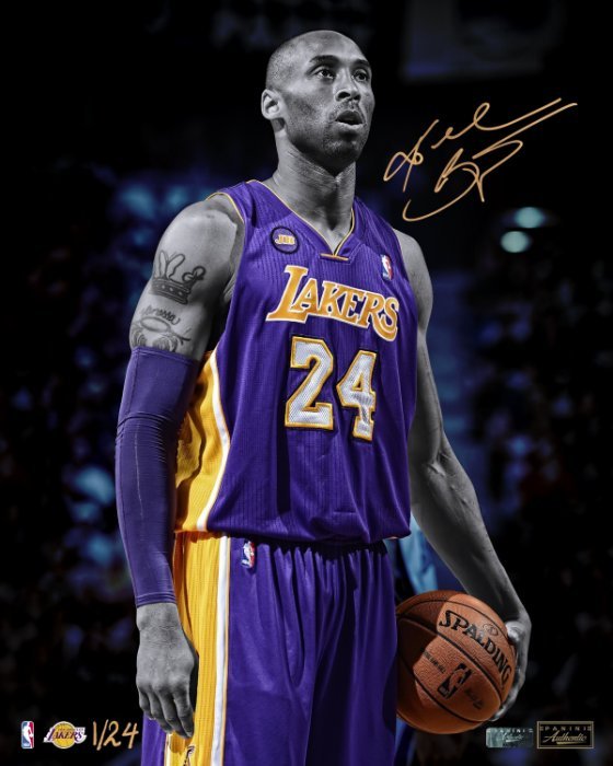Camiseta Adidas NBA Swingman Kobe Bryant 24 Lakers purple