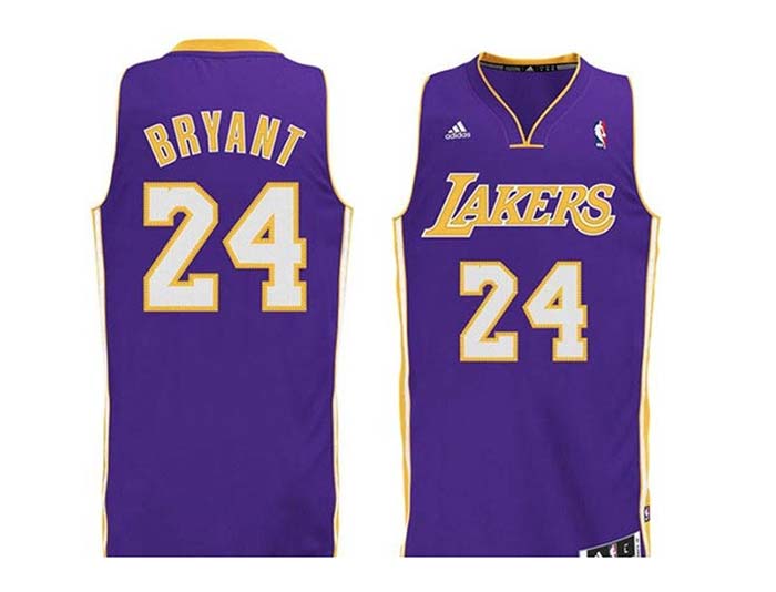 Adidas Camiseta Kobe Lakers (purpura)