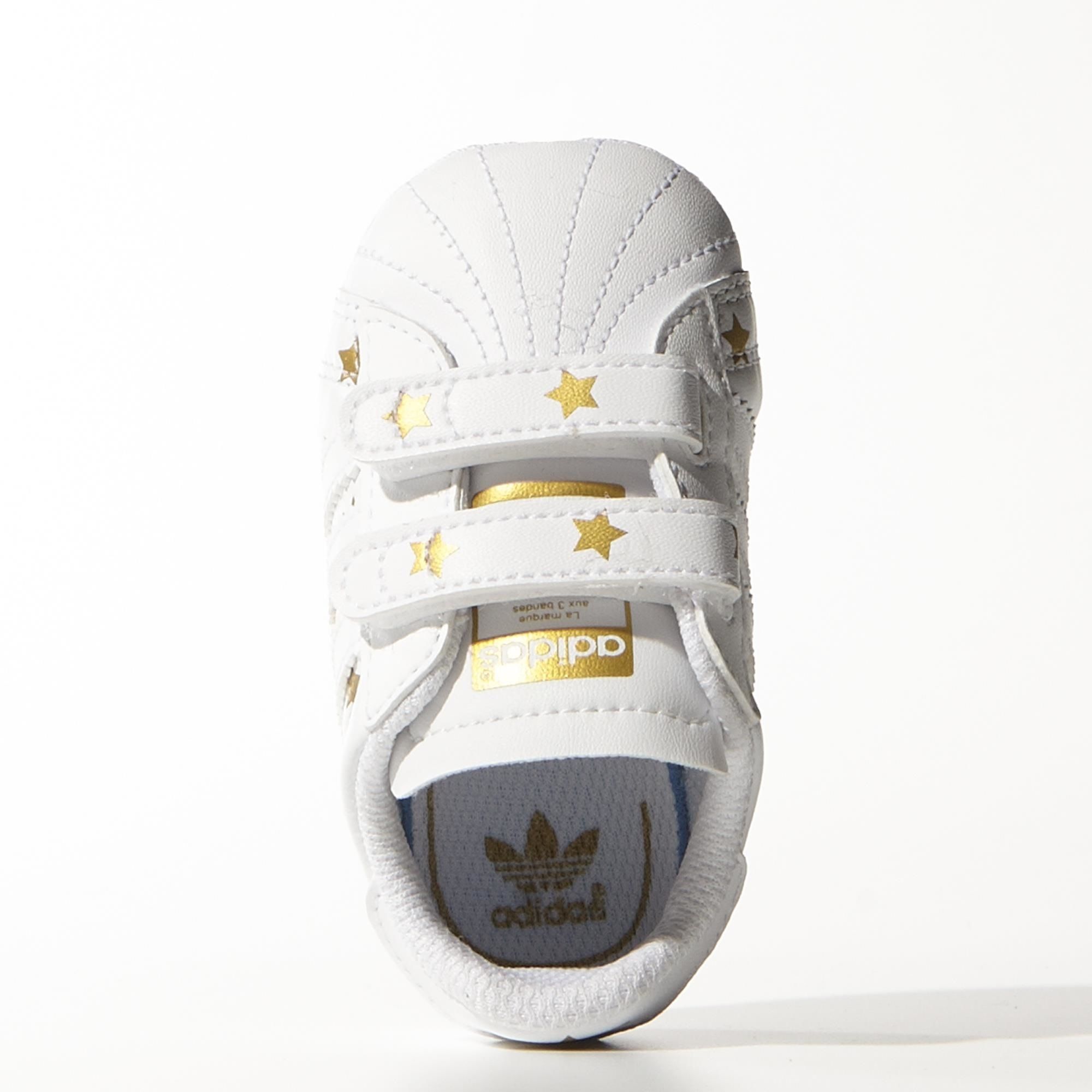 Originals Zapatillas Bebé Superstar Crib (blanco/oro)