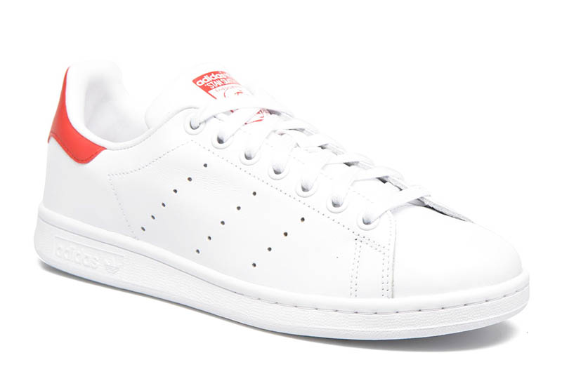 Adidas Originals Stan Smith (blanco/rojo) - manelsanchez.com
