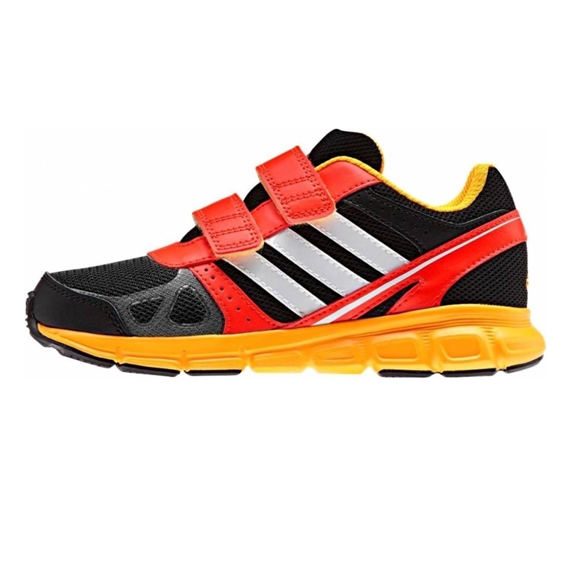 Zapatillas Niño Hyperfast CF (negro/naranja/amarillo)