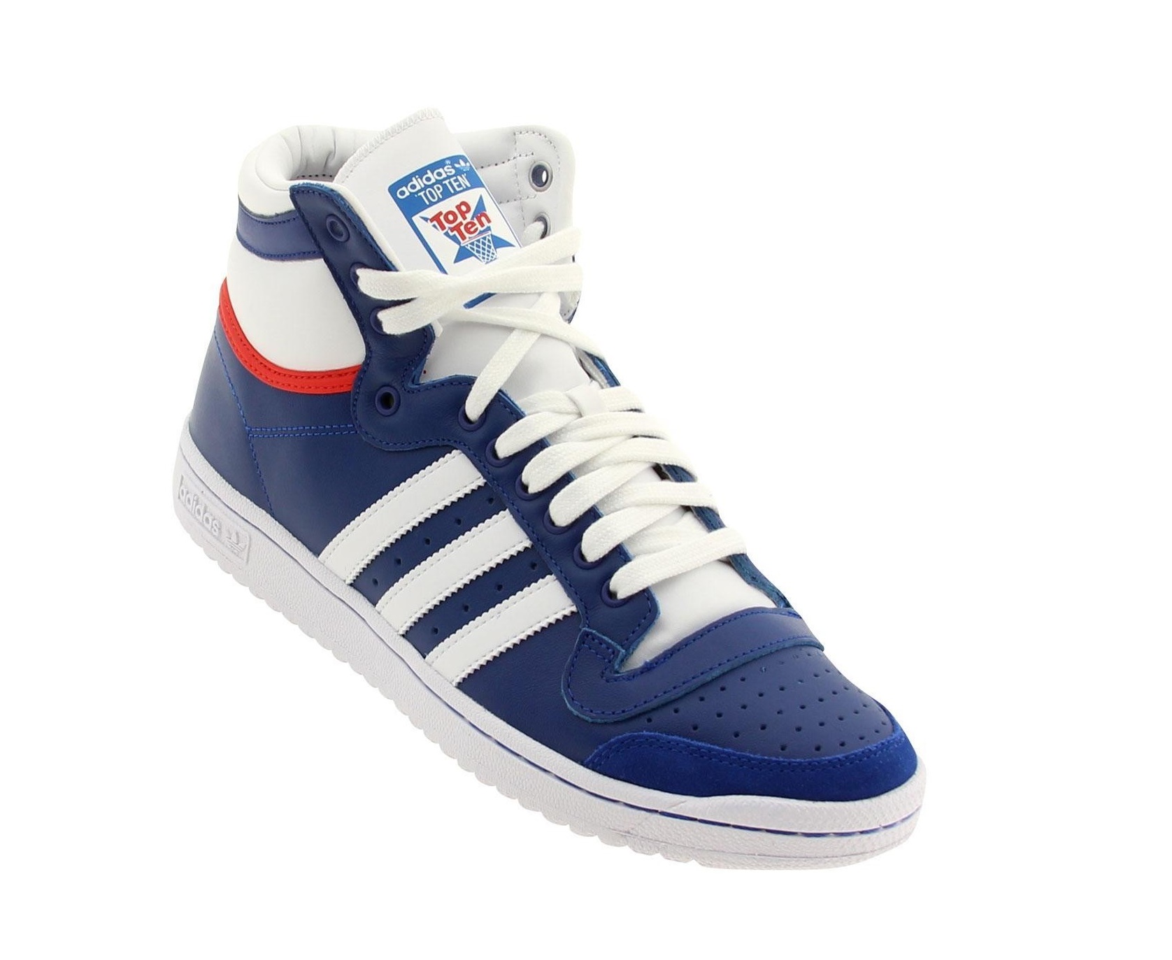 Adidas Top Ten HI (azul/blanco/rojo)