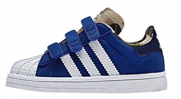 Adidas Originals Superstar (azul/blanco/camuflaje)