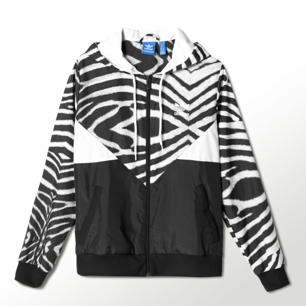 Mujer Colorado Winbreaker Zebra (negro/blanco)