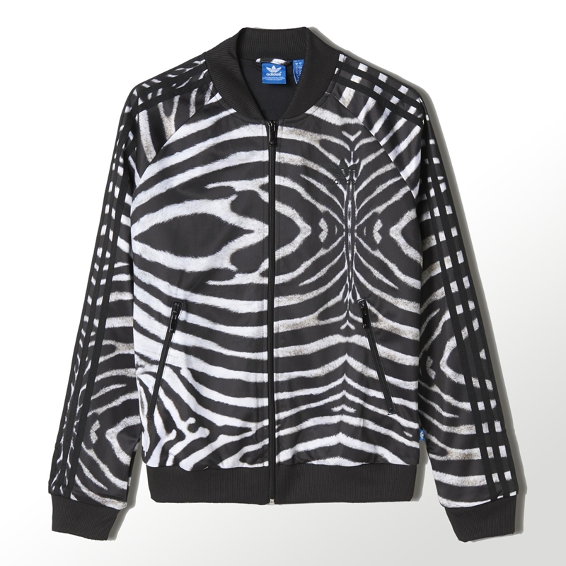 chaqueta adidas zebra