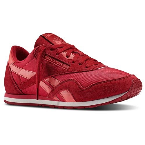 Primer ministro persona que practica jogging mordedura Reebok Classic Nylon Slim Colors (magenta/rojo/blanco) Primer ministro persona que practica jogging mordedura Reebok Classic Nylon Slim Colors (magenta/rojo/blanco)