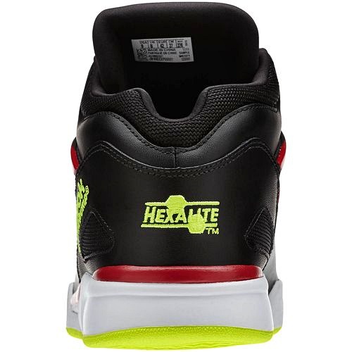 reebok pump mujer amarillo