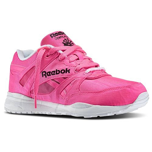 Seguro fecha soltero Reebok Classic Ventilator Day Glo (rosa/blanco)