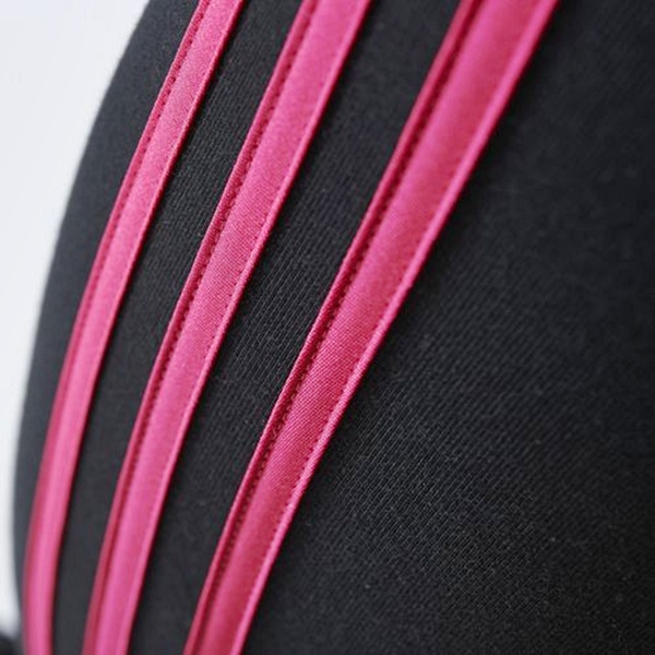 adidas negro y rosa