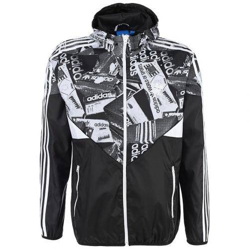 Adidas Original Chaqueta Colorado (negro/blanco)