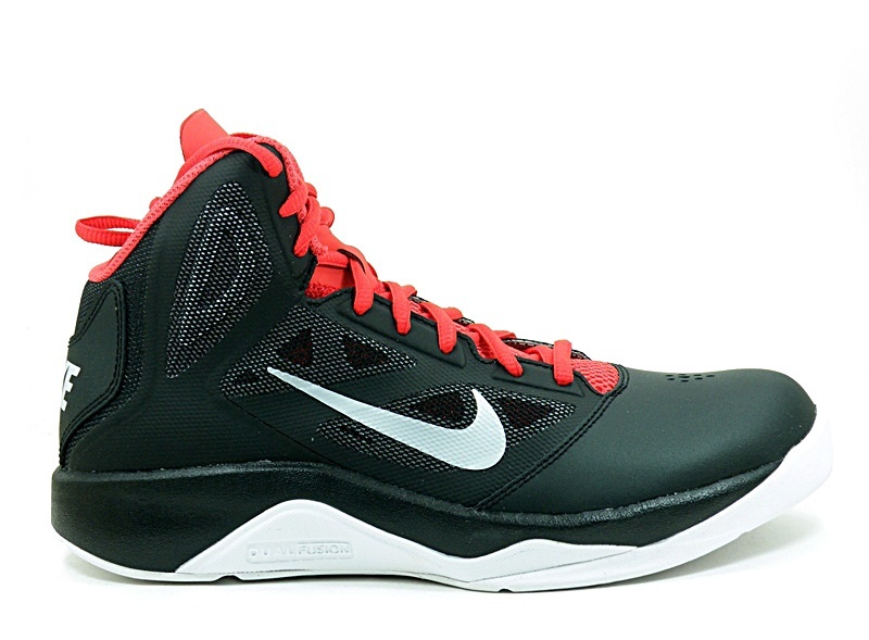 Mejor voluntario Florecer Nike Dual Fusión BB II (005/negro/rojo/blanco)