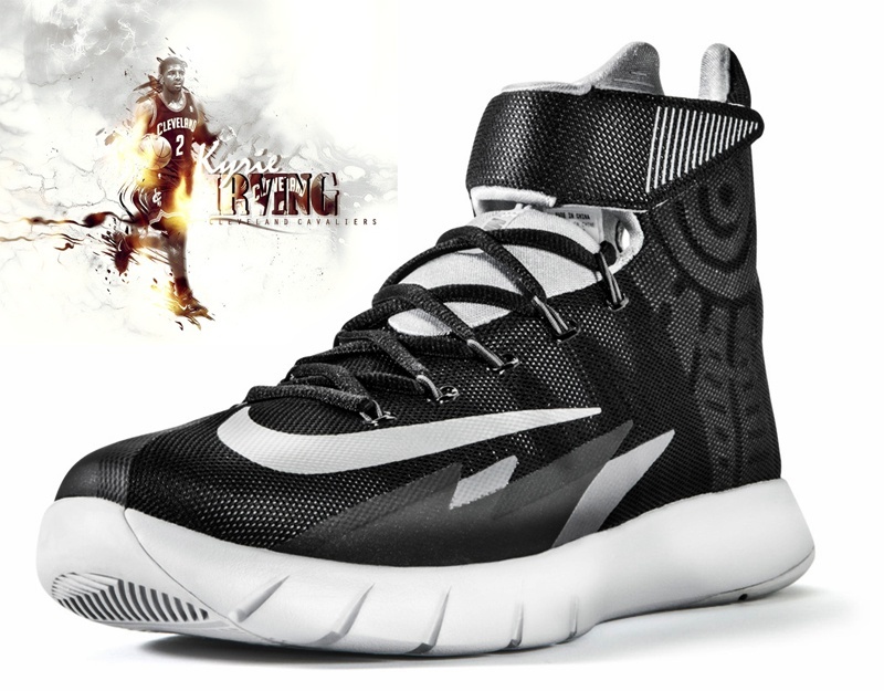 Zoom HyperRev Kyrie Irving "BlackSilver" (003/negro/gris)