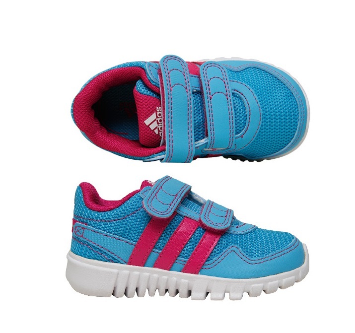 público Habitual prometedor Adidas STA Fluid 2 CF Infant (20-26/aguamarina/rosa)