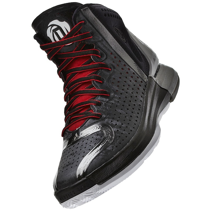 Adidas Derrick Rose Junior (negro/gris/rojo)