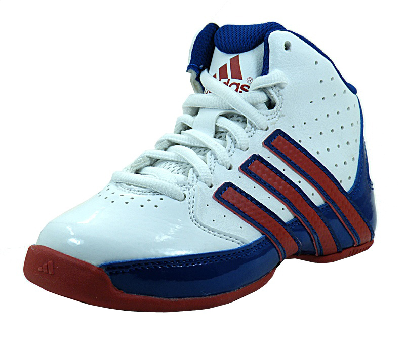 Adidas Rise Up NBA K Niñ@ (35.5-40)(blanco/azul/rojo)