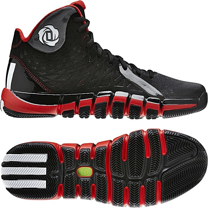 Desaparecido calcular solicitud Derrick Rose 773 II "Night" (negro/rojo/blanco)