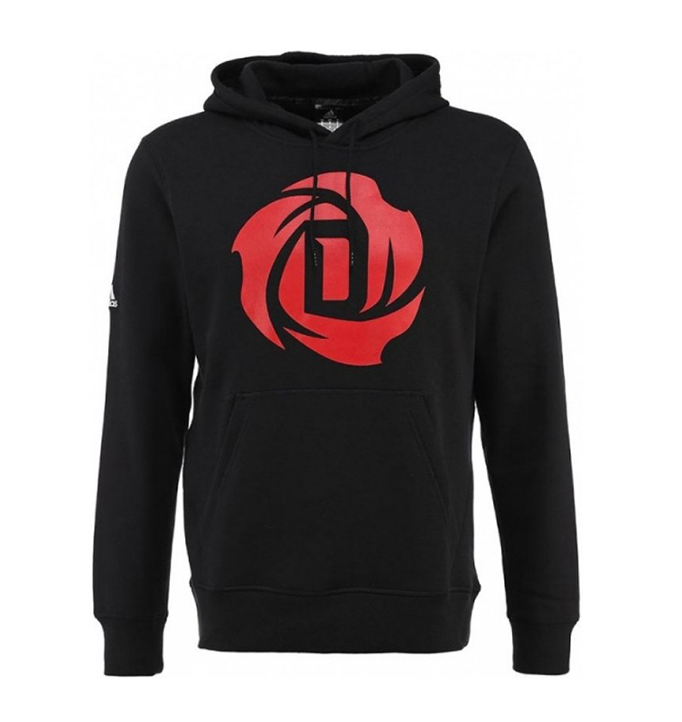 Adidas D-Rose Logo (negro/rojo) manelsanchez.com