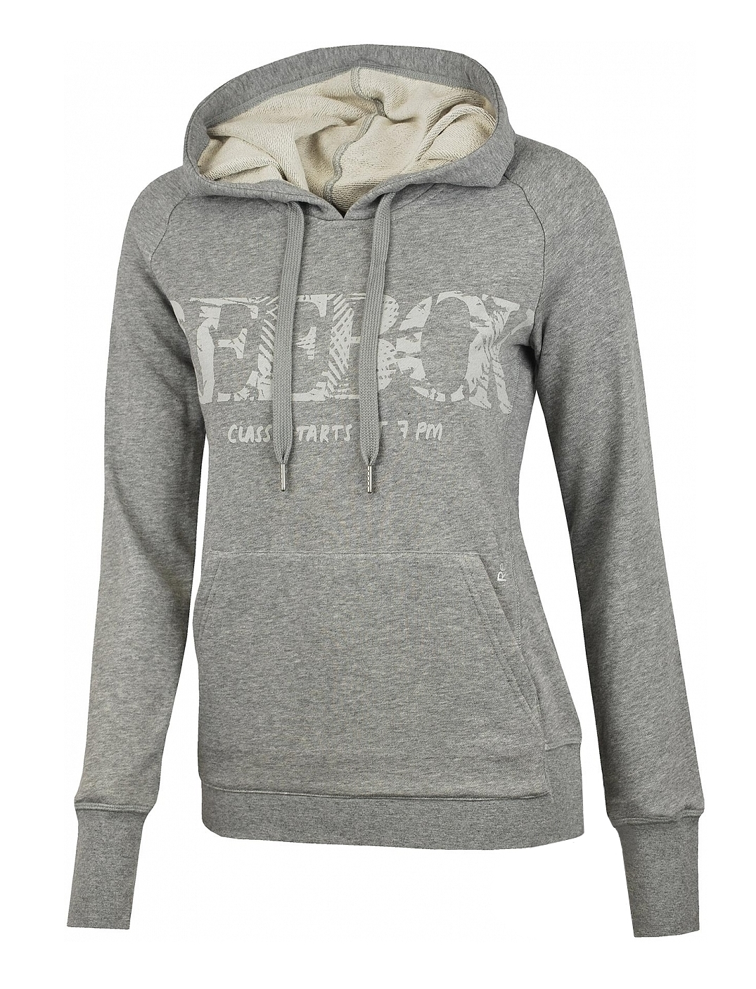 sudadera reebok vintage mujer gris
