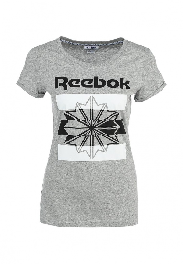 camiseta reebok classic gris