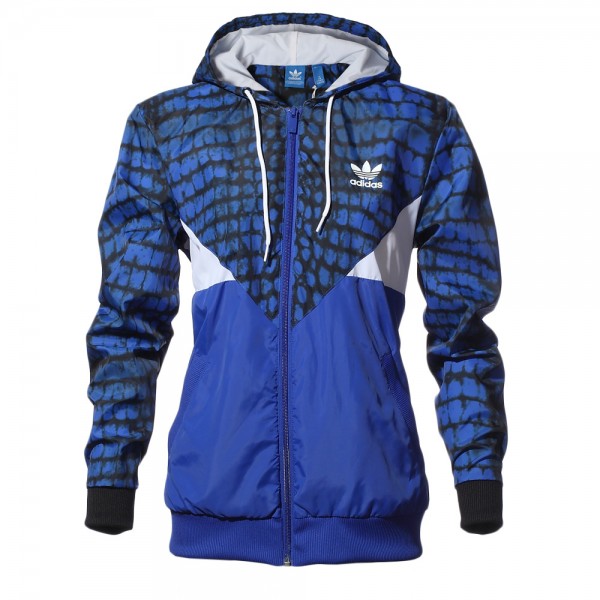 Adidas Originals Chaqueta Mujer Colorado Windbreaker azul
