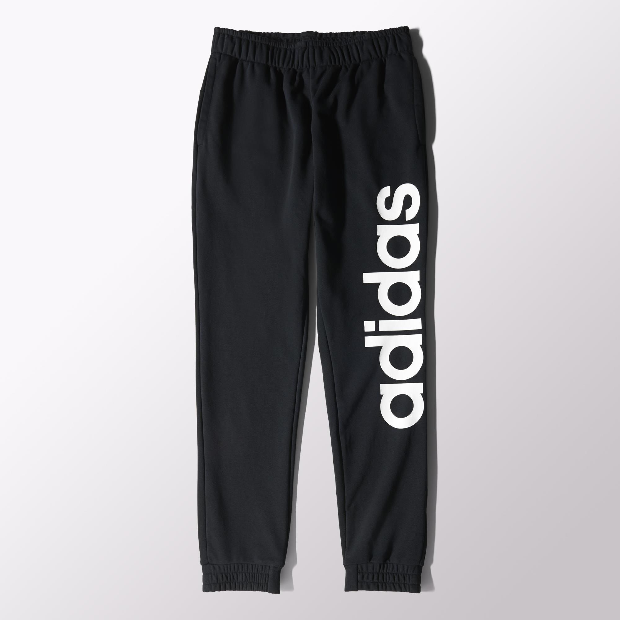 Adidas Pantalón Hombre Essentials Linear (negro/blanco)