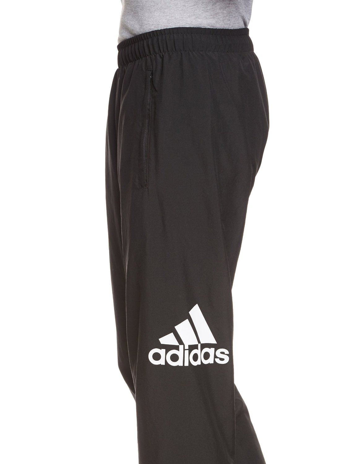 Adidas Pantalón Sport Essentials Logo Woven OC (negro/blanco)