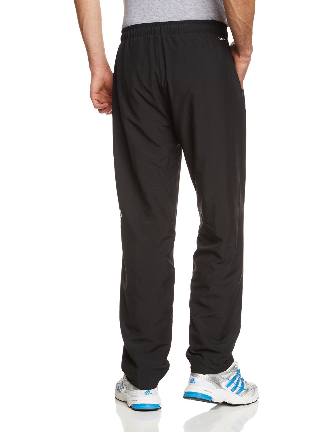 Bajar obvio medida Adidas Pantalón Sport Essentials Logo Woven OC (negro/blanco)