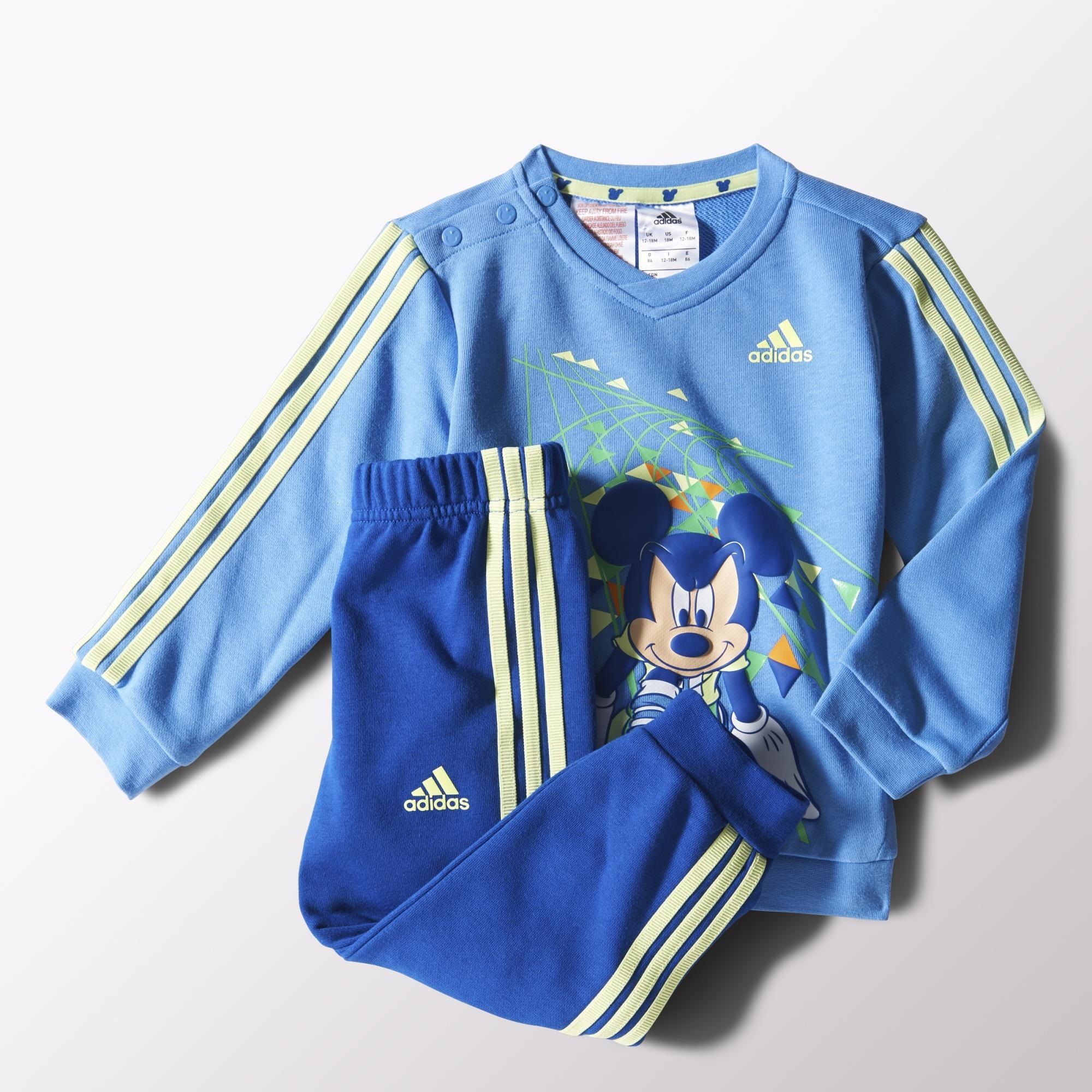 Servicio pase a ver Currículum Adidas Chándal Infantil Disney Mickey Mouse (azul/royal/verde)