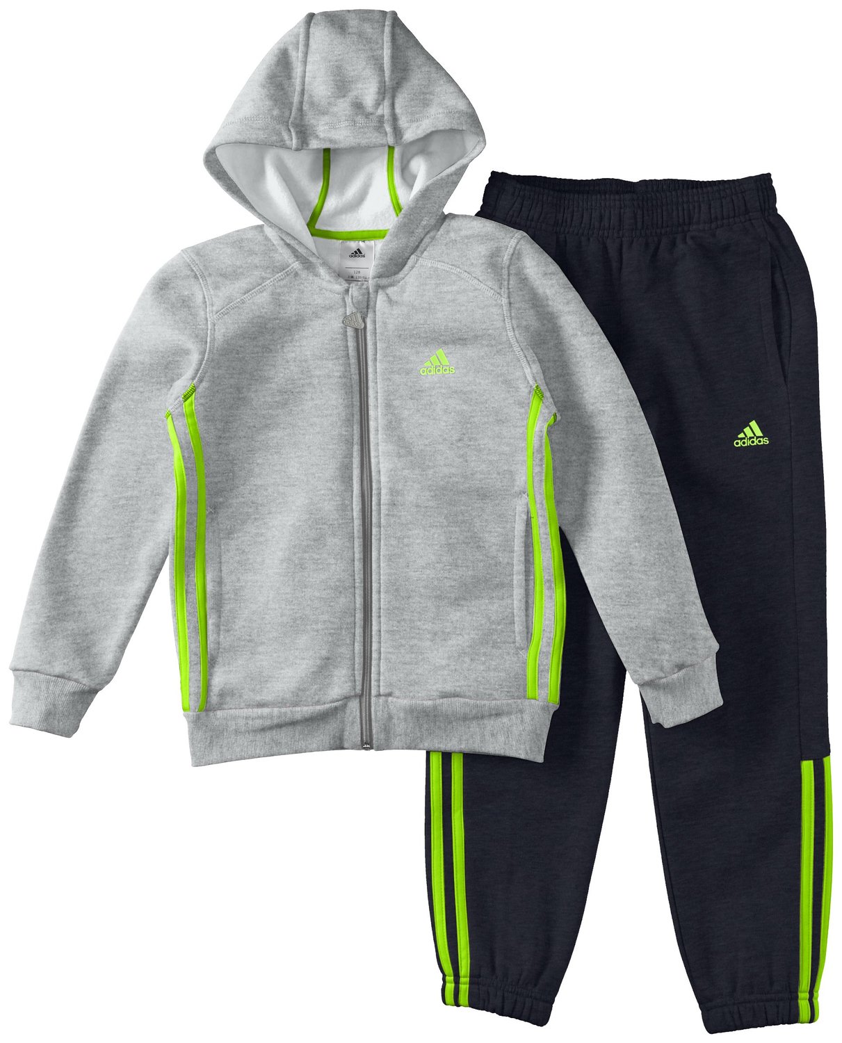 Adidas Chándal Niño Essential Hojo (gris/grisoscuro/lima)