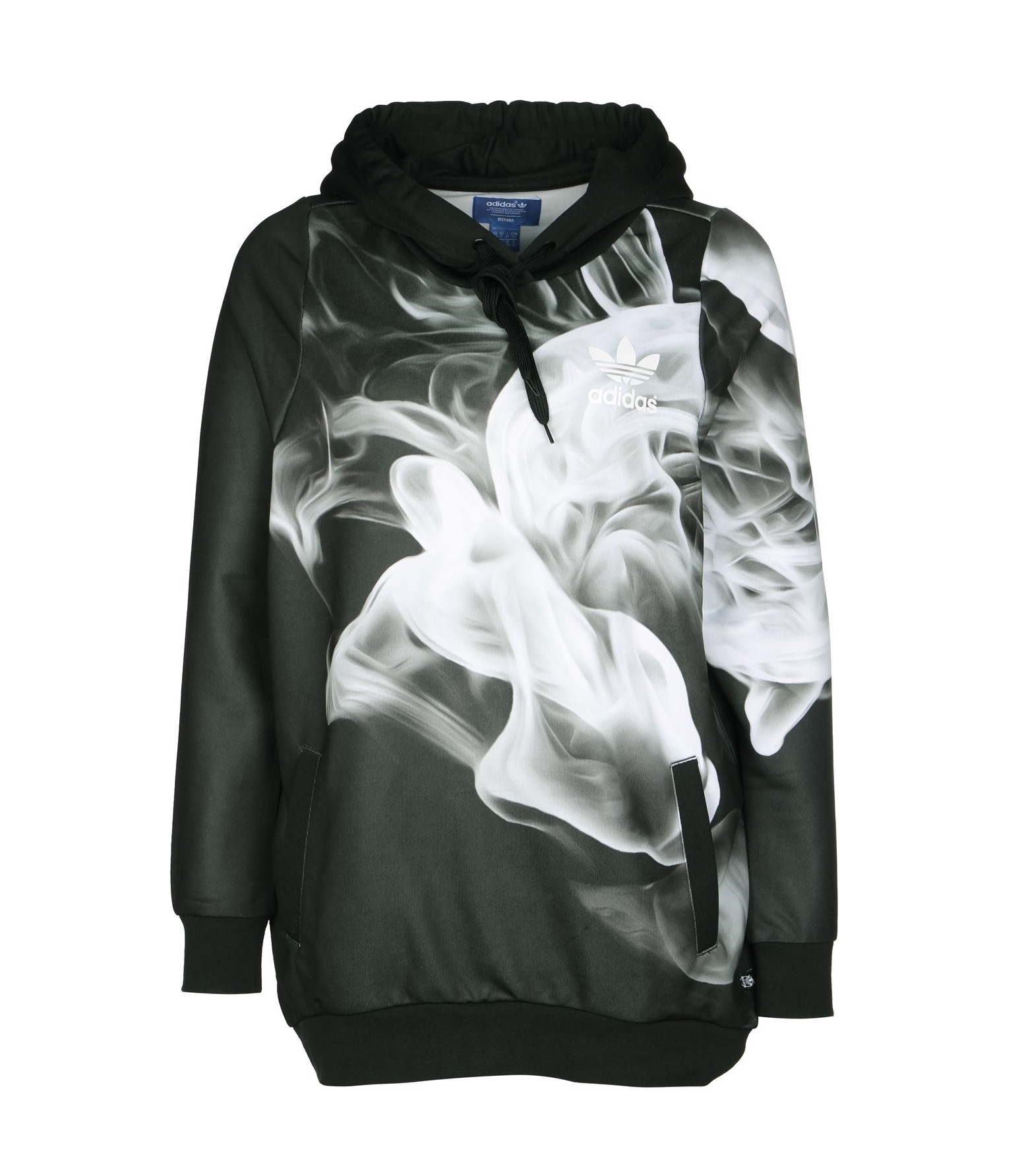 Adidas Sudadera White Smoke Rita Ora (negro/blanco)