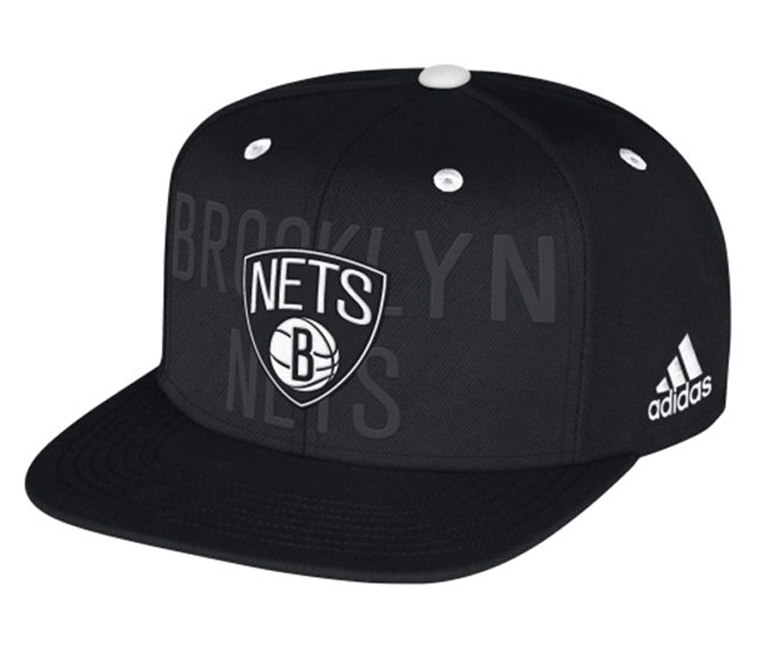 Adidas Nba Gorra Brooklyn Nets Anthem Hat Negro Blanco