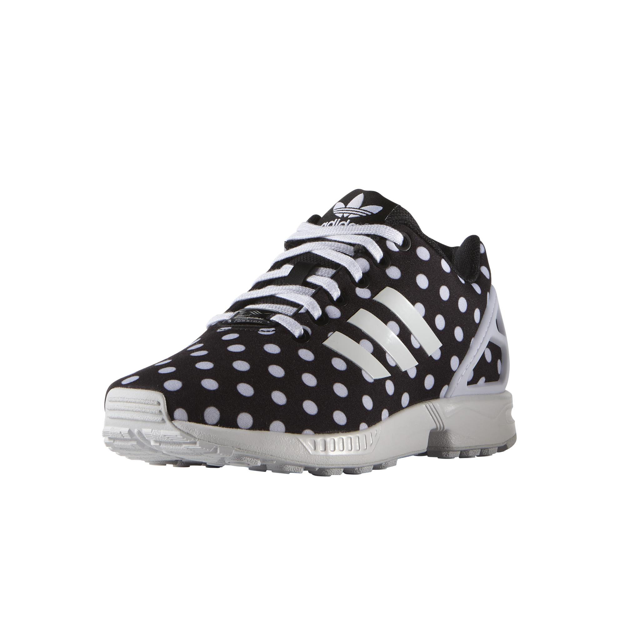 léxico Profeta Sobretodo Adidas Originals ZX Flux W "Dots " (negro/blanco)