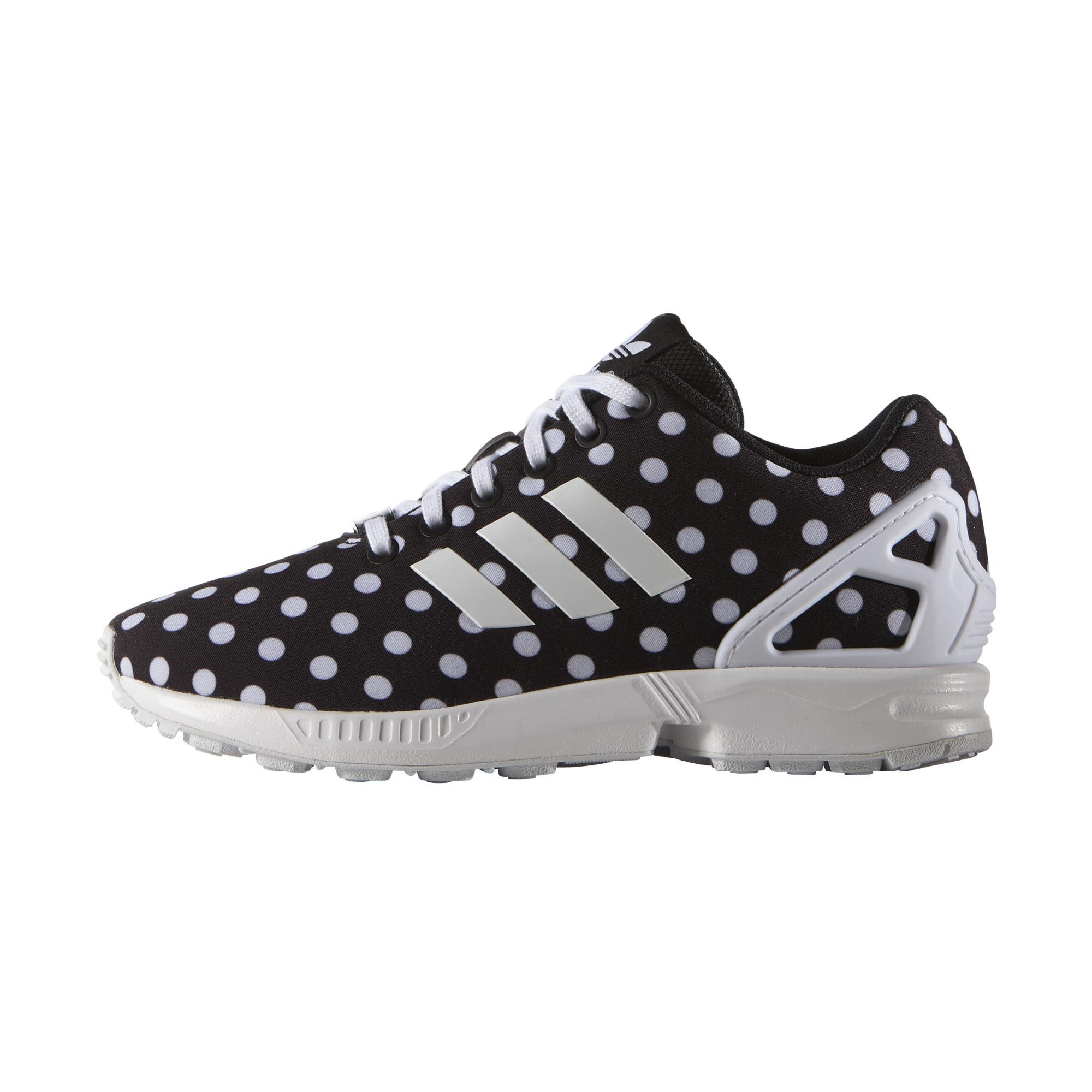 léxico Profeta Sobretodo Adidas Originals ZX Flux W "Dots " (negro/blanco)