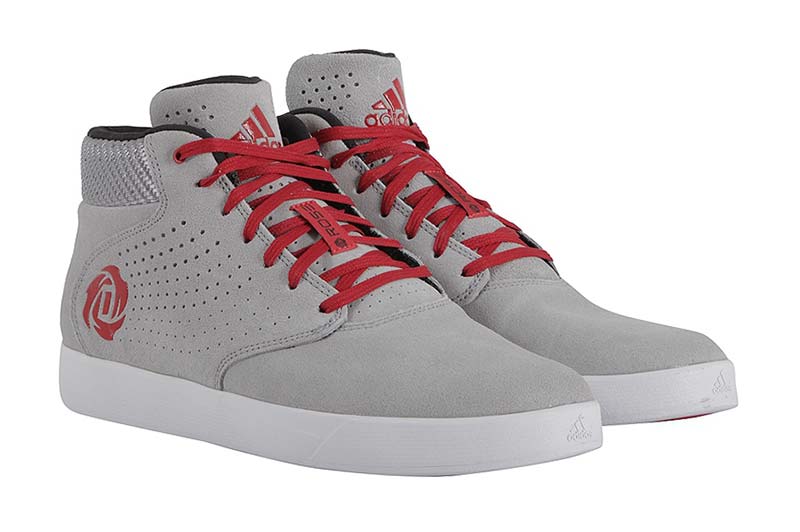 D Rose Lakeshore Mid (gris/rojo/blanco)